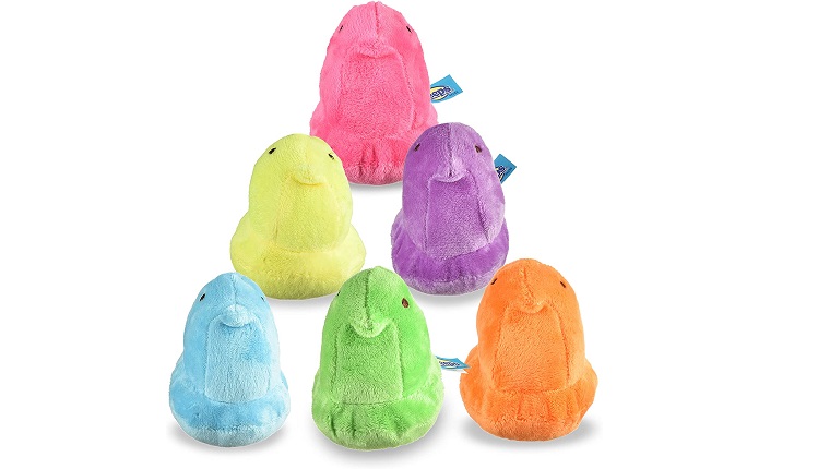 peeps plush chick toys