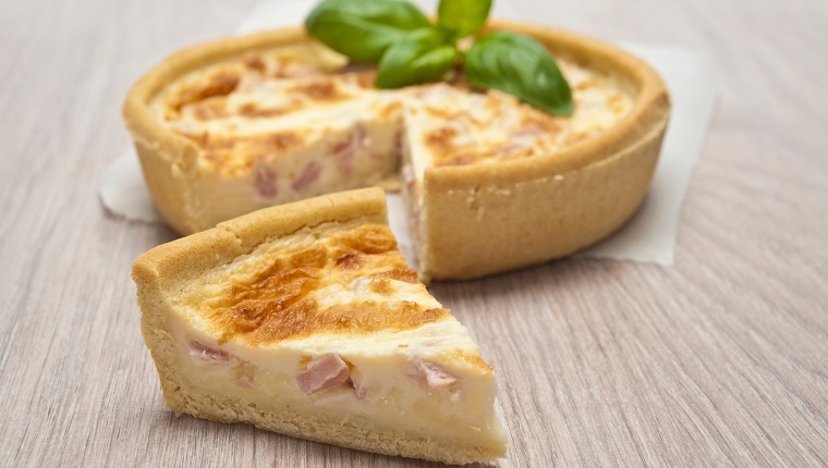 Quiche Lorraine (ham, Cheese and Onion)