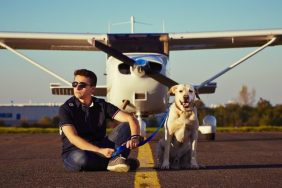 dog abandoned adopted pilot
