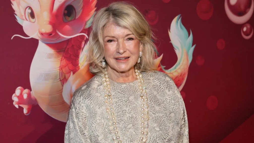 Martha Stewart attends Prelude to Lunar New Year/CCTV X Andy Yu 2024 FW Runway Show at Cipriani 25 Broadway on January 26, 2024 in New York City.