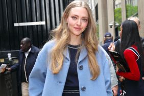 Amanda Seyfried is seen attending the NBC Upfront at Radio City Music Hall on May 13, 2024 in New York City.