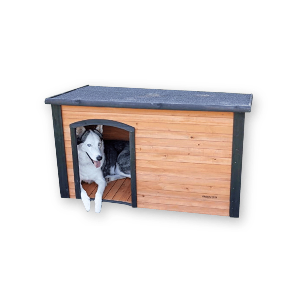 precision pet wooden dog house