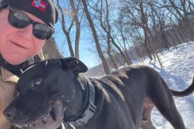 Tim Walz with his beloved dog, a Labrador Retriever named Scout.