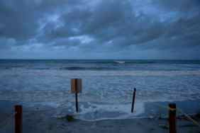 Un foto de la playa de St. Pete, FL.