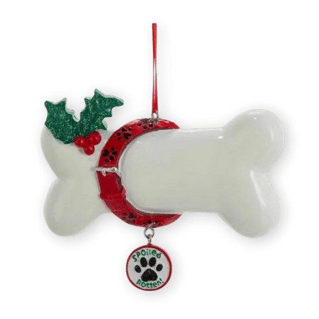 Kurt S. Adler Dog Bone Christmas Tree Ornament