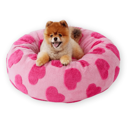 Le Sure Donut Heart Dog Bed