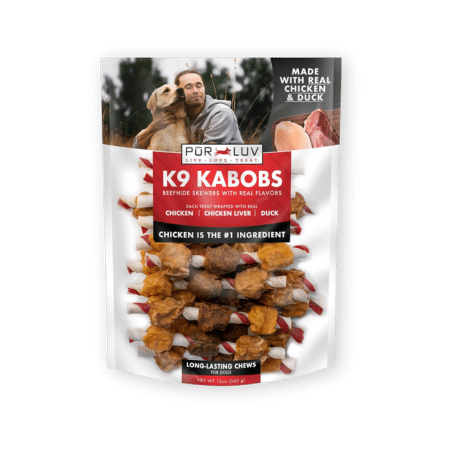 PUR LUV K9 Kabobs - Chicken & Duck
