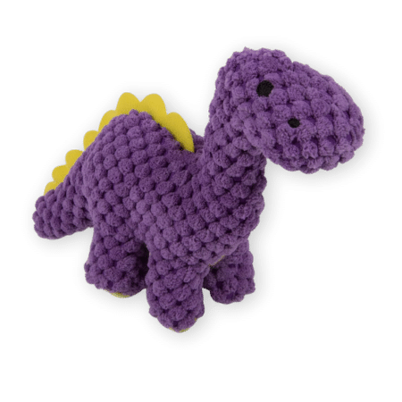 goDog Checkers Dinos Bruto Squeaky Dog Toy