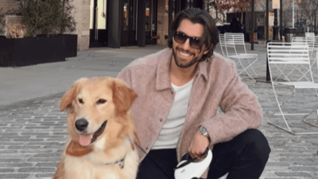 Jason Tartick's Dog Teddy