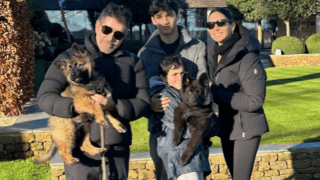 Simon Cowell's Dog Pebbles