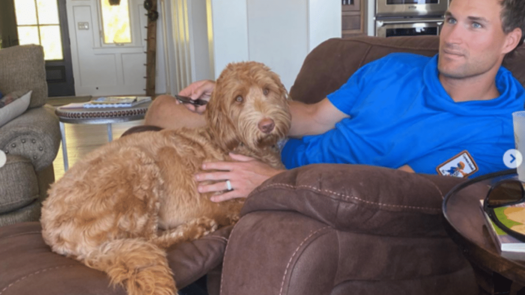 Kirk Cousins' Dog Abe