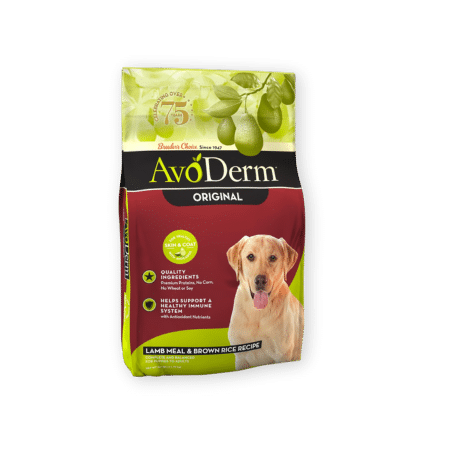 AvoDerm Lamb Meal & Brown Rice
