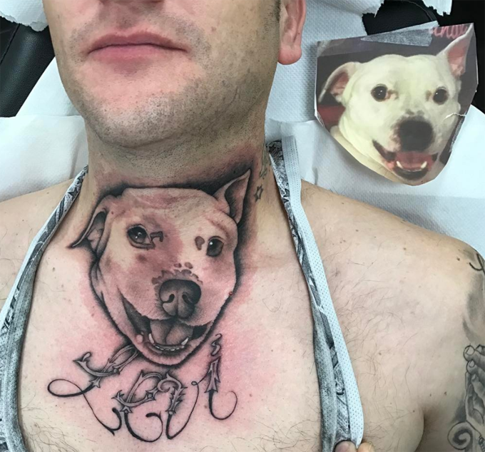 Dog Owner Pet Tattoo