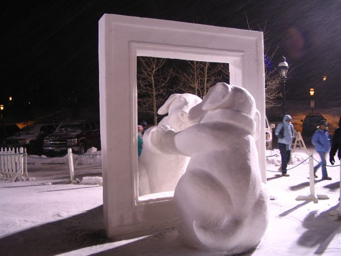 Snow Sculpture